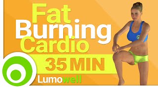 35 Minute Cardio Workout to Burn Fat at Home